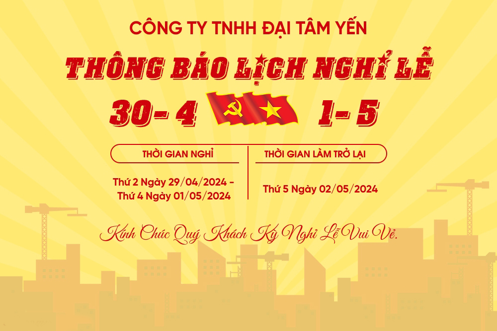 Lịch Nghỉ Lễ 30/4